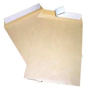 Koperta C-4 szara z paskiem (50 sztuk)