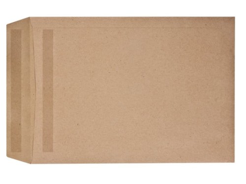 Koperta C-5 szara z paskiem 90g (500 sztuk)