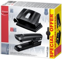 Dziurkacz + zszywacz Maped Essentials, do 25 kartek