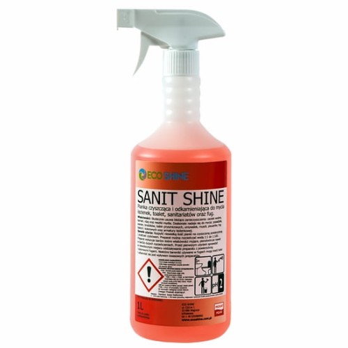 Pianka do czyszczenia łazienki Eco Shine 1l,  Sanit Shine