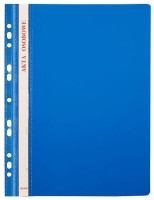 Skoroszyt plastikowy na akta osobowe Biurfol A-4, niebieski