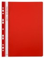 Skoroszyt plastikowy na akta osobowe Biurfol A-4, czerwony