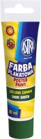 Farba plakatowa Astra 30ml w tubie ciemnozielony