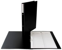 Teczka akt osobowych Biurfol, A-4, twarda oprawa, czarna