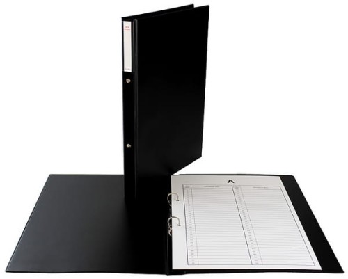 Teczka akt osobowych Biurfol, A-4, twarda oprawa, czarna
