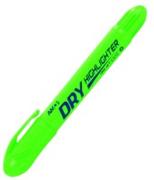 Zakreślacz Amos, suchy, wykręcany, zielony