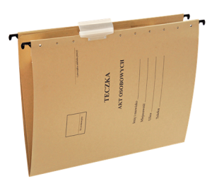 Teczka akt osobowych Esselte A-4, zawieszana