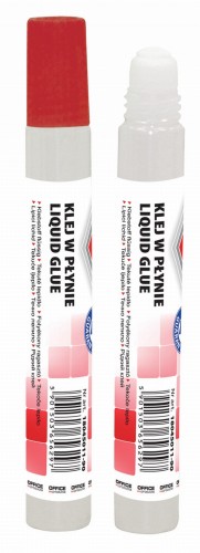Klej biurowy Office, w płynie,  z gąbczastą końcówką, 50ml