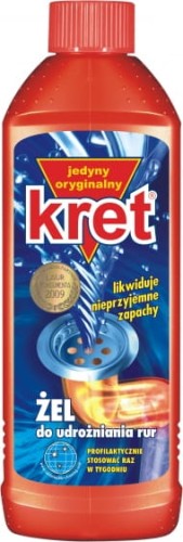 Żel Kret do udrożniania rur 500g