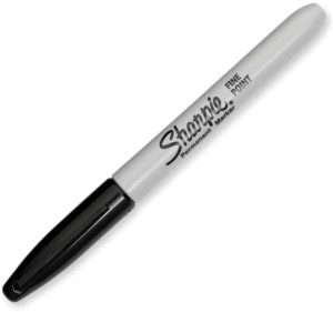 Marker permanentny Sharpie Fine, czarny