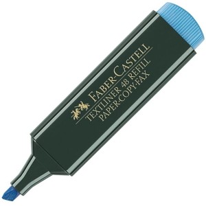 Zakreślacz Faber Castell 48, niebieski