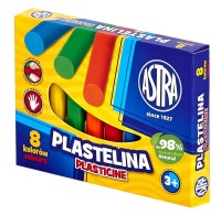 Plastelina Astra 8 kolorów