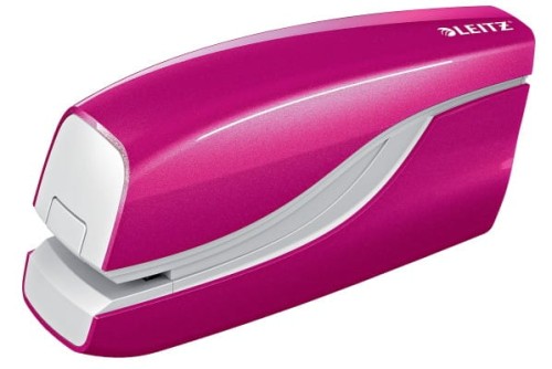 Zszywacz elektryczny Leitz NeXXt WOW do 10 kartek, różowy