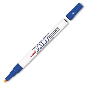 Marker olejowy Uni PX-21, niebieski