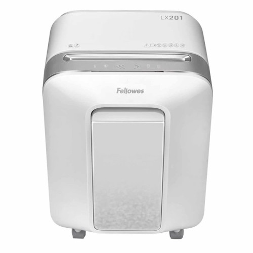 Niszczarka Fellowes LX201 biała, mikrościnki