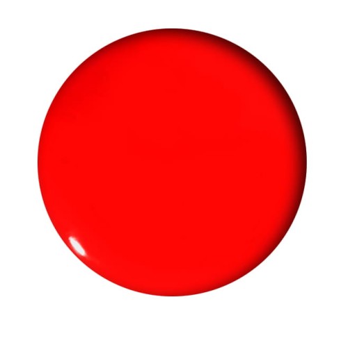 Magnesy do tablic Tetis, 30mm, 5 sztuk, czerwone