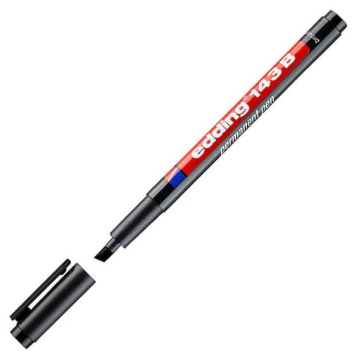 Foliopis Edding 143B OHP 1-3 mm, czarny