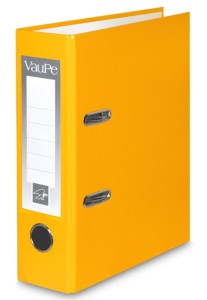 Segregator Vaupe mały format  A5/75mm FCK, żółty