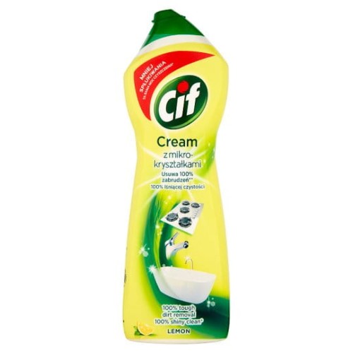 Mleczko CIF do czyszczenia 700ml citron