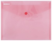 Teczka kopertowa na zatrzask Donau, C-5, czerwona