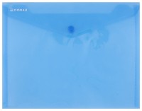  Teczka kopertowa na zatrzask Donau, C-5, niebieska