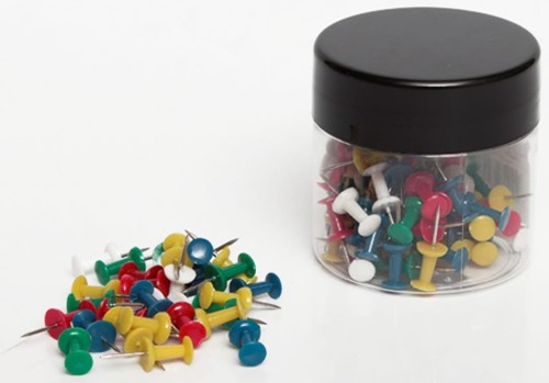 Pinezki beczułki Tres, 100 sztuk