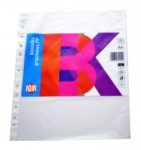 Koszulki groszkowe KBK, A-4, 50µm, 100 sztuk