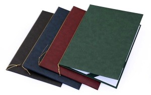 Okładka do dyplomu A-4 Barbara, bordowa