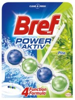 Kostka zapachowa do toalet zawieszka Bref Power Activ Pine, 50g